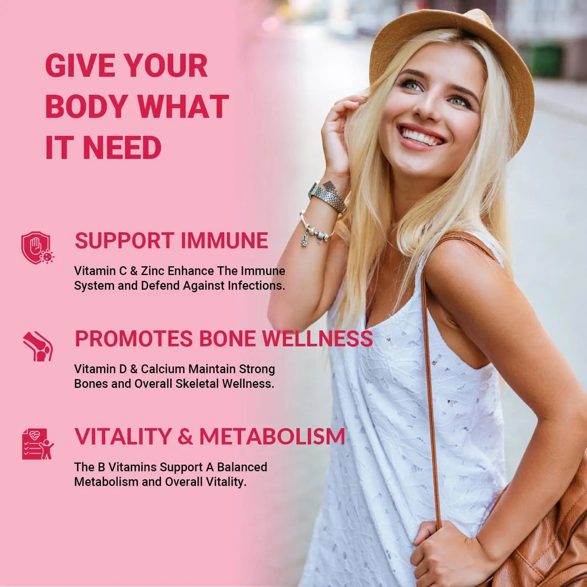 Wiszeen Sugar Free Methylated Multivitamin for Women Gummies, Biotin, Collagen, Calcium, Magnesium, Inositol, Folate, Iron, Vitamin A, C, D, E - PrimeBioHealth - canada supplements