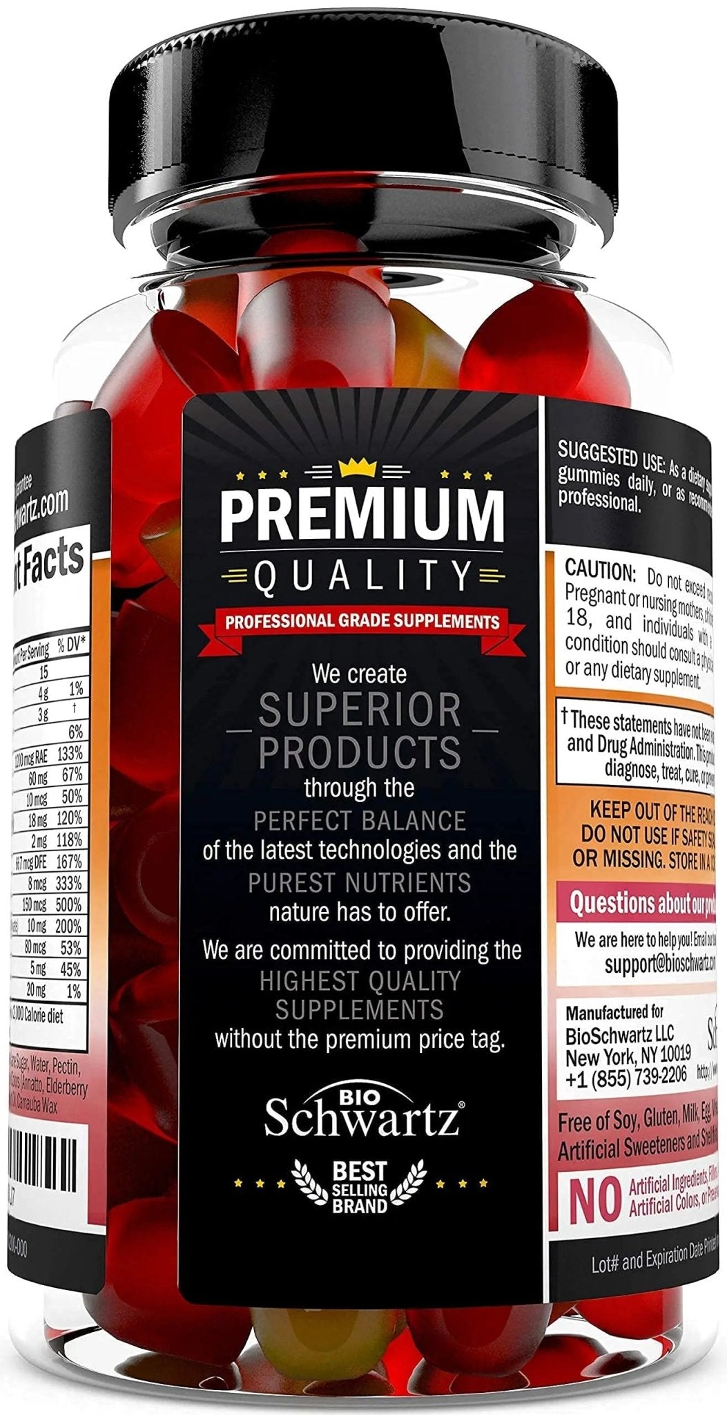 Women's Multivitamin Gummies with Vitamin A C B6 B12 D & E Vitamins for Immune Support - Gummy Multivitamin for Women - PrimeBioHealth - canada supplements
