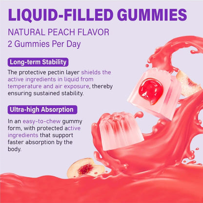 Womens Multivitamin Gummy 50 and Over - Chewable Multi Vitamin A, C, D3, E, K2 & B Complex, Folate, Biotin, Calcium, Magnesium - PrimeBioHealth - canada supplements