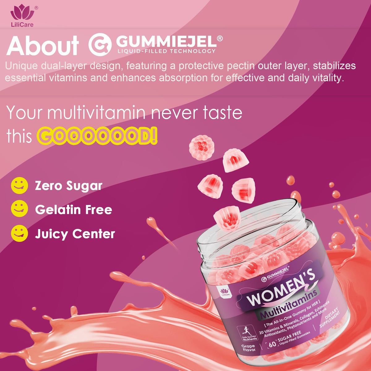 Womens Multivitamin Gummy, Methylated Multivitamin for Women, Biotin, Methylfolate, Iron, Collagen, Vitamins A C D, B Complex, Antioxidants for Women's Daily Support, - PrimeBioHealth - canada supplements