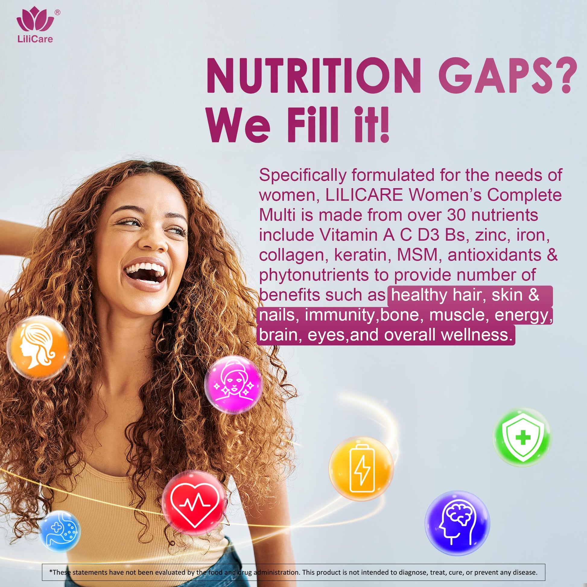 Womens Multivitamin Gummy, Methylated Multivitamin for Women, Biotin, Methylfolate, Iron, Collagen, Vitamins A C D, B Complex, Antioxidants for Women's Daily Support, - PrimeBioHealth - canada supplements