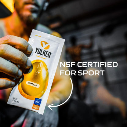 YOLKED - NSF-Certified Muscle Building Supplement - Help Increase Lean Muscle, Reduce Muscle Loss, and Improve Recovery with Fortetropin, 30 Servings - PrimeBioHealth - canada supplements