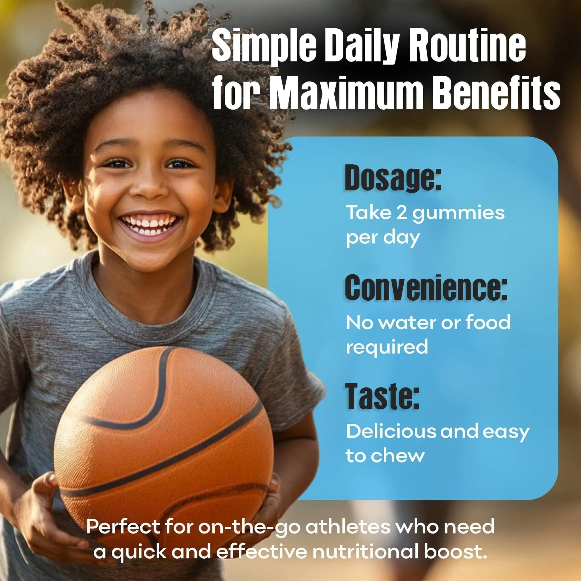 Youth Athletic Gummies – Kids Multivitamin Gummies with Essential Nutrients, Immune & Energy Support, Vegan & Gelatin-Free - PrimeBioHealth - canada supplements