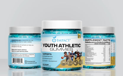 Youth Athletic Gummies – Kids Multivitamin Gummies with Essential Nutrients, Immune & Energy Support, Vegan & Gelatin-Free - PrimeBioHealth - canada supplements
