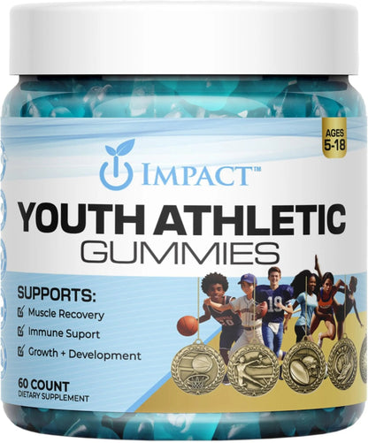 Youth Athletic Gummies – Kids Multivitamin Gummies with Essential Nutrients, Immune & Energy Support, Vegan & Gelatin-Free - PrimeBioHealth - canada supplements