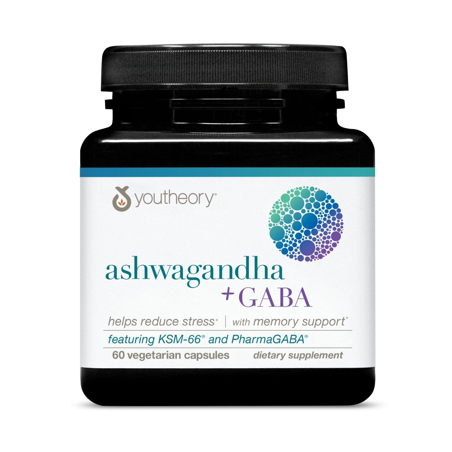 Youtheory Ashwagandha + GABA - Adaptogenic Blend with Organic KSM-66 & Ginger - Aids Stress Relief & Mood* - Supports Energy Levels - PrimeBioHealth - canada supplements
