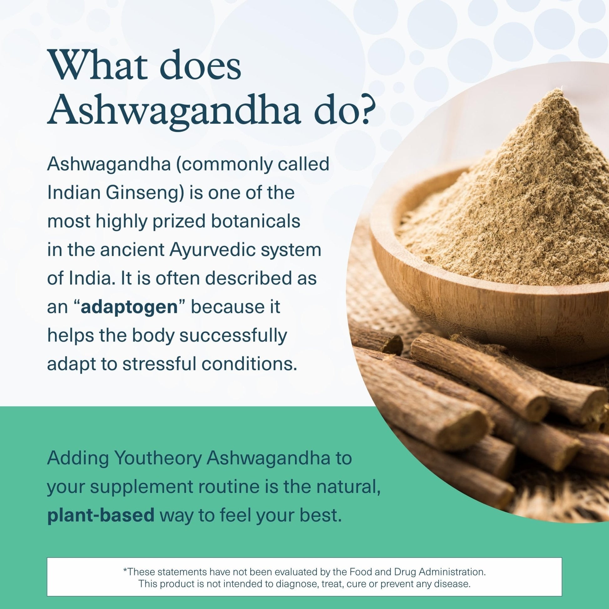 Youtheory Ashwagandha + GABA - Adaptogenic Blend with Organic KSM-66 & Ginger - Aids Stress Relief & Mood* - Supports Energy Levels - PrimeBioHealth - canada supplements