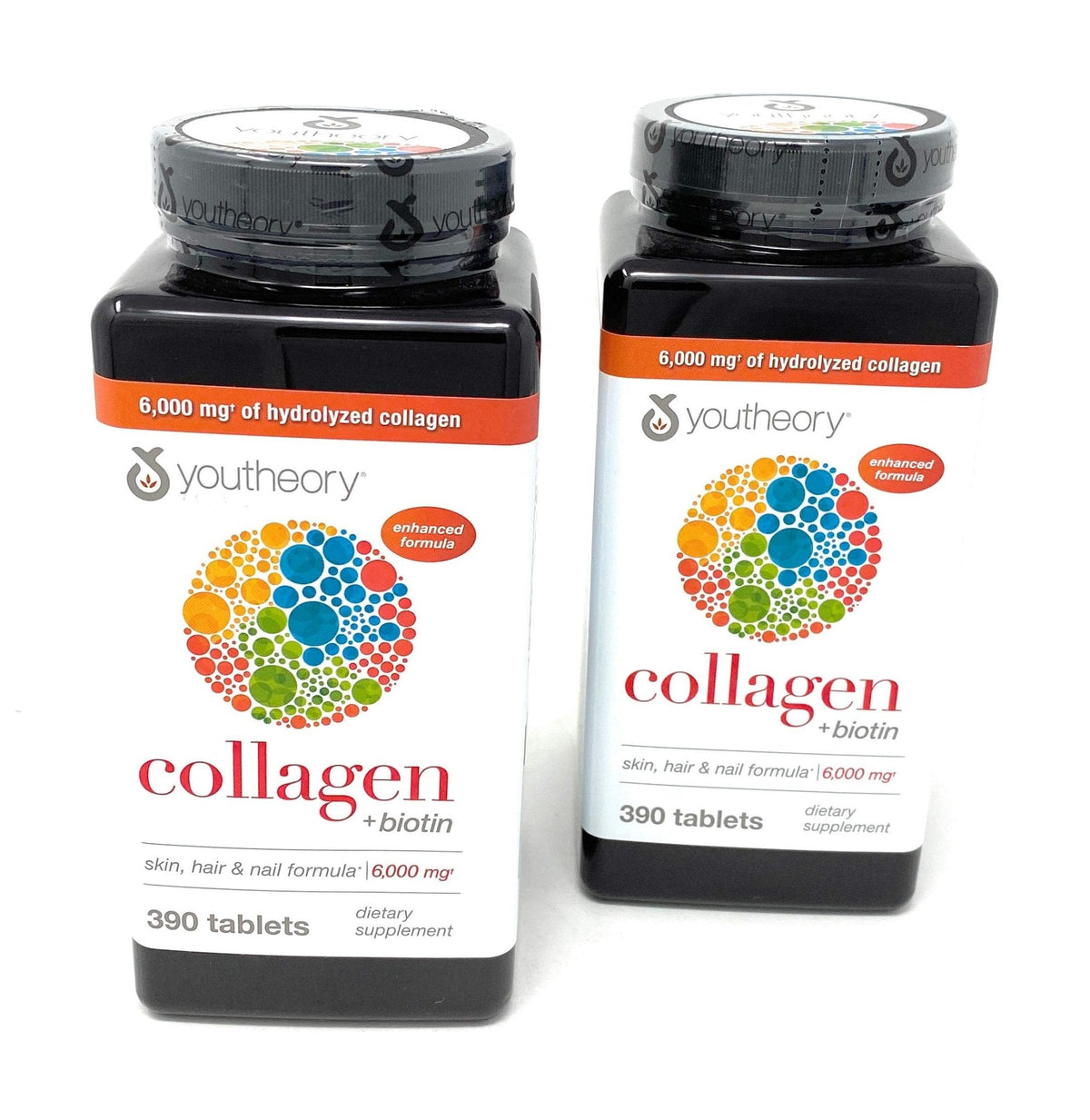 Youtheory Collagen Advanced Formula Tablets - 390 ct (2-Pack for 780 Ct) - PrimeBioHealth - canada supplements
