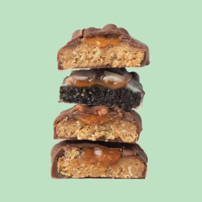 YuBi Bars - Protein Bars - 12 Bar Variety Pack - 100 Calories, 10g of Protein, Low Sugar, Low Carb, Palm Oil Free/Non-GMO, Gluten Free, Dairy Free, Healthy Snack, Non-GMO - 14.8oz (12 Pack, Variety Box) - PrimeBioHealth - canada supplements