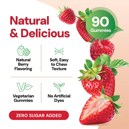 YUM-V'S - Prebiotic Fiber Gummies for Adults & Kids - 5g Digestive Aid Gummy Fiber Supplement - Keto Friendly Prebiotic Daily Fiber - PrimeBioHealth - canada supplements