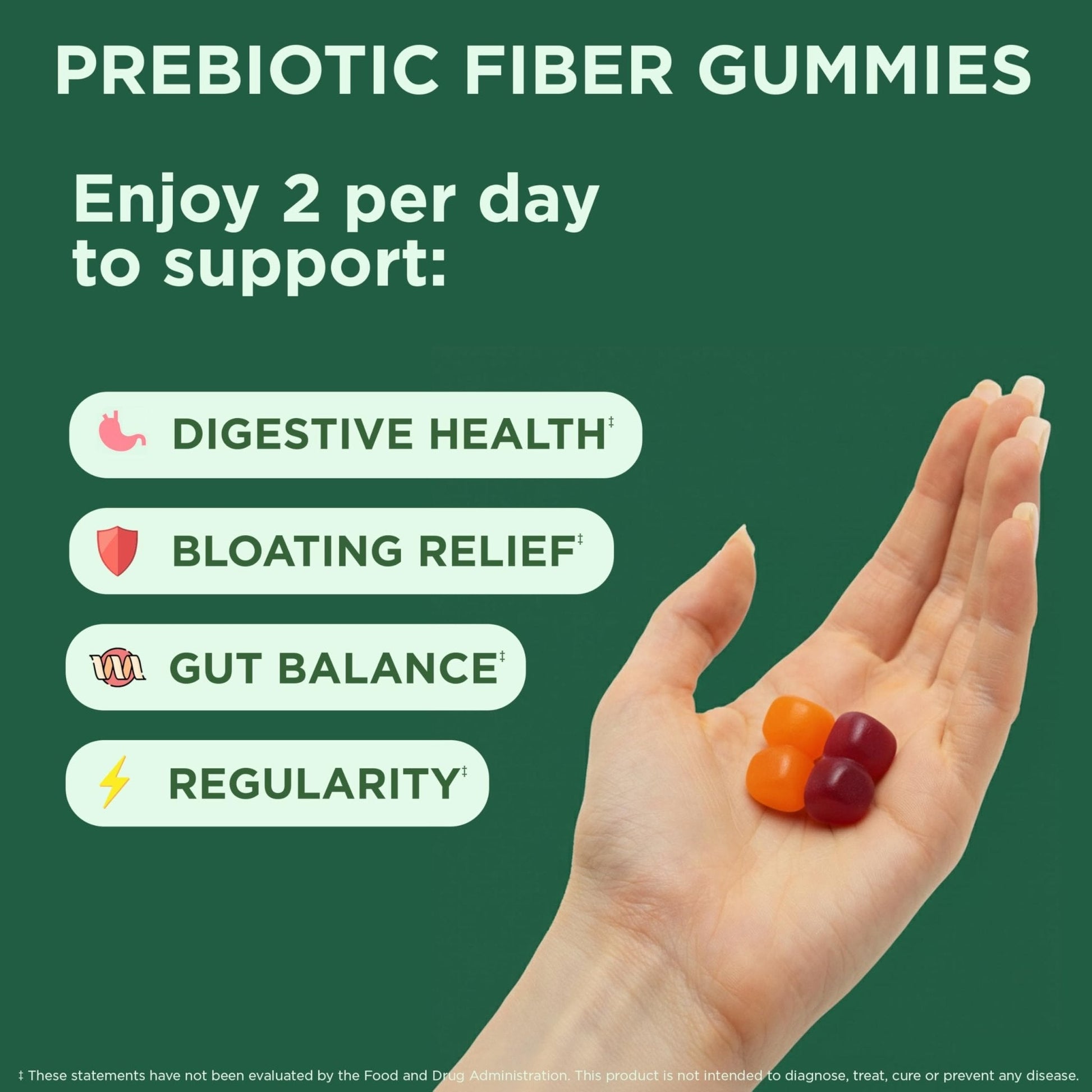 Yuve Prebiotic Fiber Gummies - Delicious - 3g Soluble Fiber Supplement - Supports Digestive Health & Regularity - Vegan & Gluten-Free Fiber Gummies for Adults & Kids - PrimeBioHealth - canada supplements