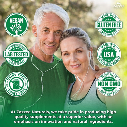 Zazzee USDA Organic Stinging Nettle Leaf 20:1 Extract, 120 Vegan Capsules, 4 Month Supply, Urtica Dioica, Respiratory, Immune & Seasonal Wellness Support, Organic Herbal Supplement, Made in the USA - PrimeBioHealth - canada supplements