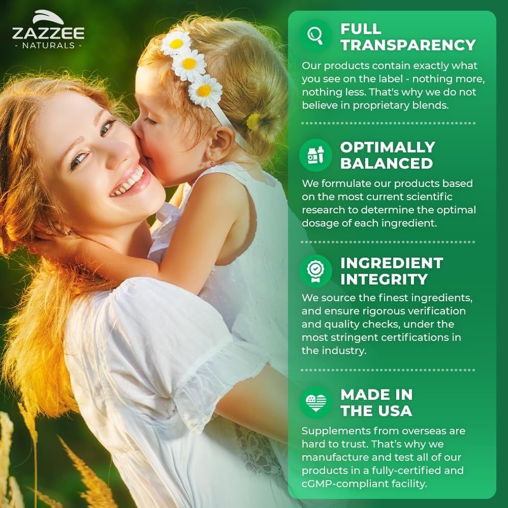Zazzee USDA Organic Vitex 4:1 Extract, 120 Vegan Capsules, 4 Month Supply, Chaste Berry, Hormonal Balance & Cycle Support for Women, Certified Kosher, Vitex Agnus-Castus, Non-GMO, Made in the USA - PrimeBioHealth - canada supplements