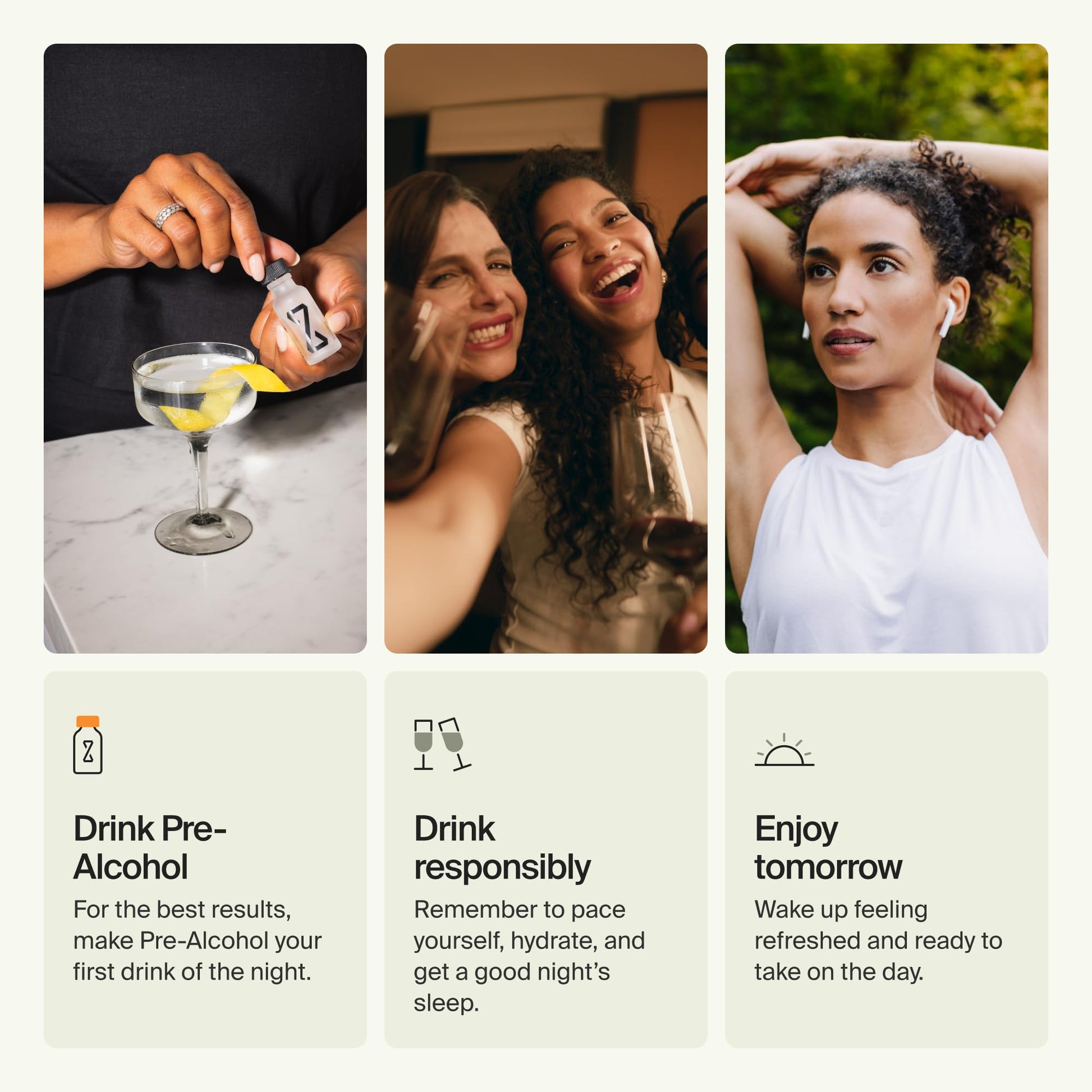 ZBiotics — Feel Better After Drinking, Wake Up Refreshed, Science-Backed, Patented Probiotic for Easier Mornings, Travel-Friendly, 3-Pack of 0.47 Fl Oz Bottles - PrimeBioHealth - canada supplements