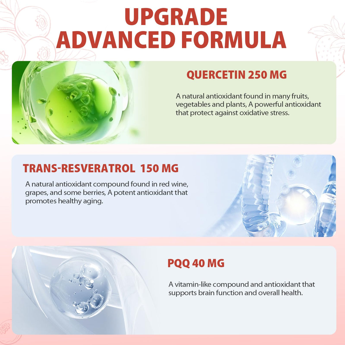 ZOROAHER 1000mg High-Potency NAD+ Liquid Supplement, Quercetin Phytosome & Resveratrol with PQQ, Boosts Cellular Energy - PrimeBioHealth - canada supplements